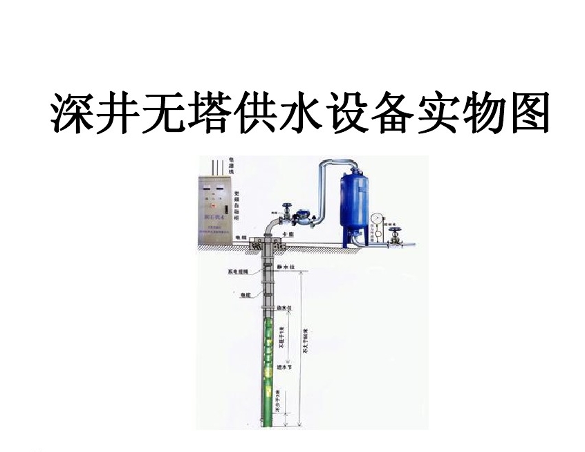 南充高坪区井泵无塔式供水设备